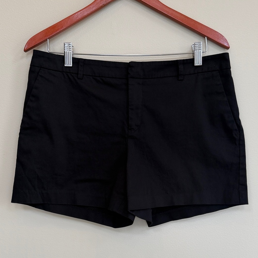 VENUS Classic Black High Waist Shorts. Womens Size 10. pockets.‎ 3.5 inch inseam